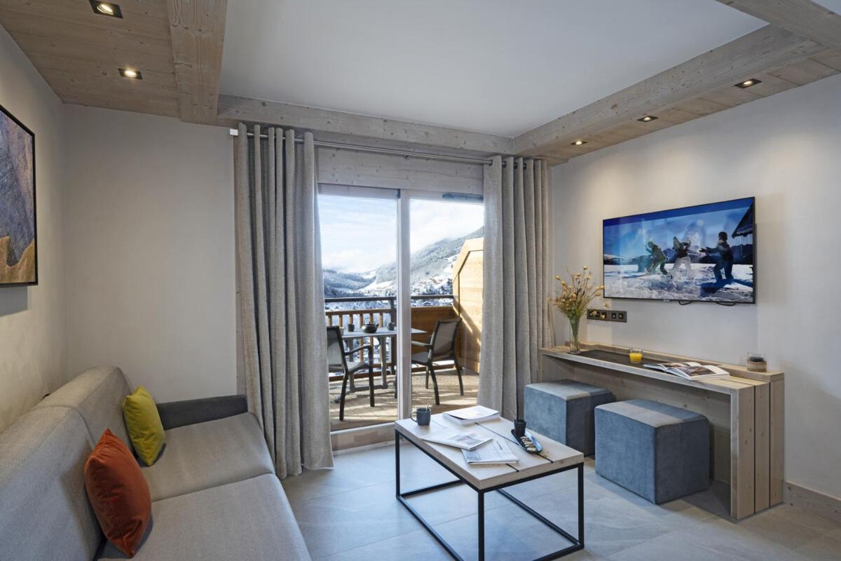 Mgm Hotels & Residences - Residence Chalets De Joy Le Grand-Bornand Bagian luar foto